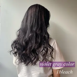 ロング カラー ヘアアレンジ メンズ キッズ ネイル マツエク・マツパ 透明感カラー/推しカ ラー☁️JURAのヘアスタイル