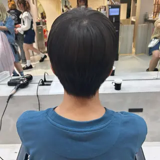 メンズ ちさと/メンズ ショート/縮毛矯正のヘアスタイル
