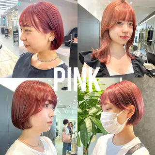 ショート カラー ♥️ブリーチ/ボブ/ レイヤー♥️maiのヘアスタイル