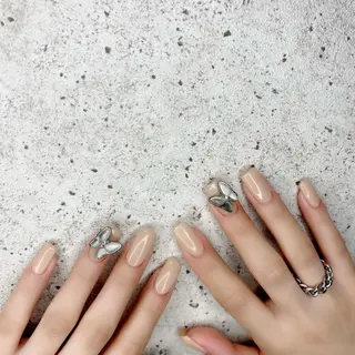 セミロング カラー パーマ ヘアアレンジ メンズ キッズ ネイル マツエク・マツパ Salon Ｋのネイルデザイン