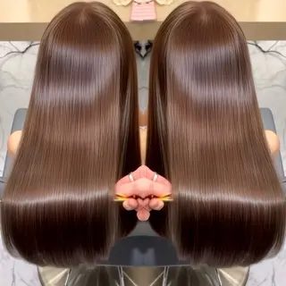 ロング HANARE by youres hair 神楽坂所属・神楽坂/縮毛矯正/ 髪質改善/香村優弥のヘアスタイル