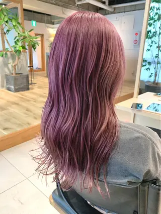 ロング カラー aina ⠀ ⠀ ⠀のヘアスタイル