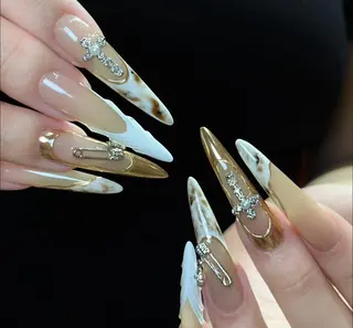 ネイル By moonネイル 🌷ワンホン/韓国風のネイルデザイン