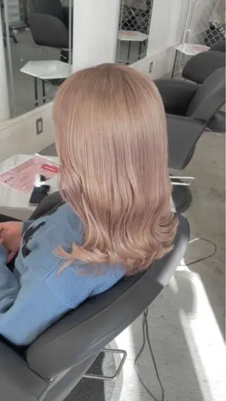 セミロング EDeN まりなのヘアスタイル