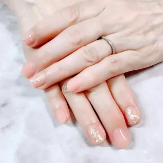 ネイル マジョリカ ブルーのネイルデザイン