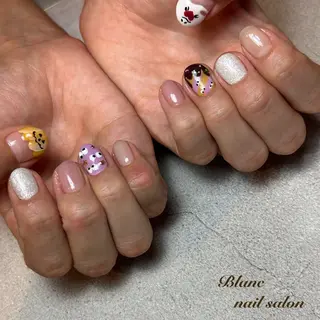 ショート Blanc ブランのネイルデザイン