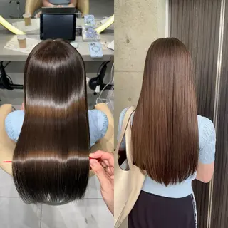 ロング カラー ✨髪質改善特化✨副 店長椎葉信乃介のヘアスタイル