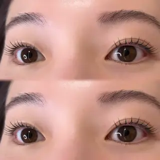 マツエク・マツパ 𝑚𝑖𝑤𝑎 /名駅/透明感カラーのヘアスタイル