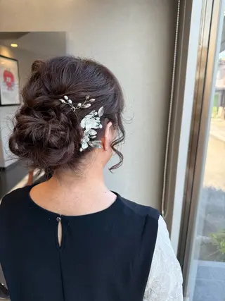 セミロング 髪質改善⚡️カラー 🍀武久 誠🍀のヘアスタイル