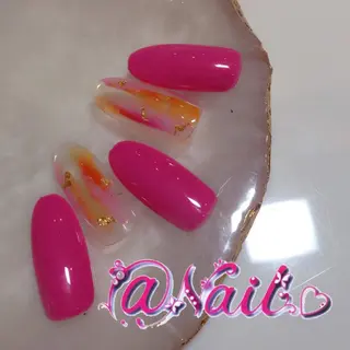 ネイル 小尾 栞のネイルデザイン