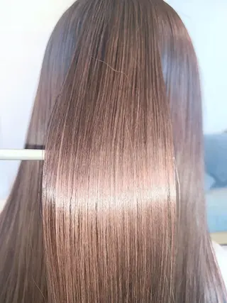 ロング 柳下 涼のヘアスタイル