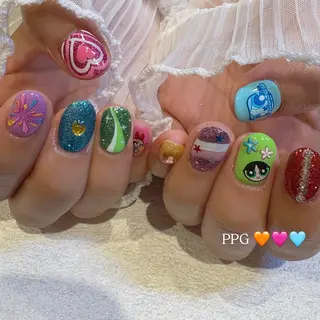 ネイル She nail studio 原宿所属・パラジェル有/ スカルプ/mahoのネイルデザイン