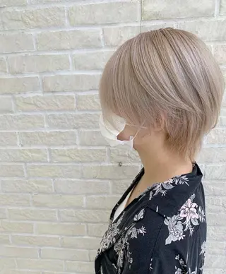 カラー 艶髪レイヤーの王 復活の大澤竜馬のヘアスタイル