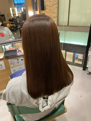 セミロング カラー unopulir 茶屋町店所属・unopulir 景山 凌のヘアスタイル