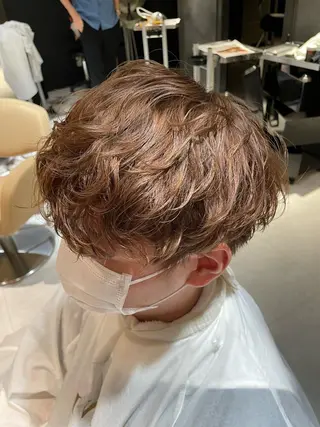 ロング パーマ メンズ BOTANICAL所属・BOTANICAL Aoiのヘアスタイル