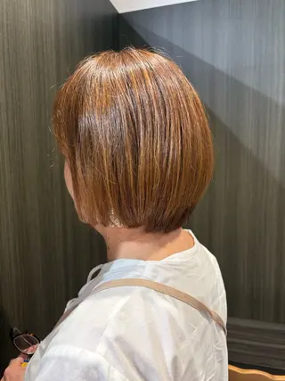 ショート カラー ACRO 梅田所属・1月‼️モデル様 募集中🙌🏻うちまのヘアスタイル