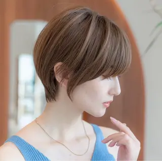 ショート 渋谷ボブ/レイヤー ボブ田中航平のヘアスタイル