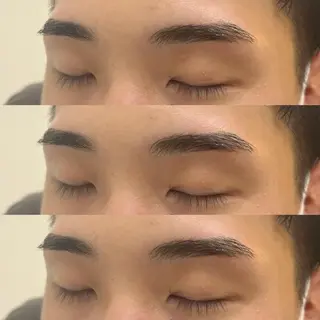 メンズ アイブロウ トップアイリスト🩶 タカギのマツエク・マツパデザイン