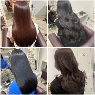 ロング カラー tiravento 南船場店所属・nana 韓国スタイル🇰🇷のヘアスタイル