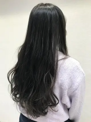 ロング カラー 【メンズ縮毛矯正】 田中秀斗のヘアスタイル
