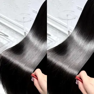 セミロング 神戸三宮/縮毛矯正/ 髪質改善/北郷のヘアスタイル