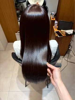 ミディアム 酸性ストレート/ ちさとのヘアスタイル