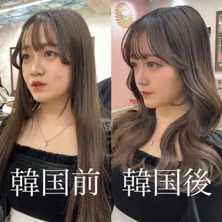 ロング 梅田/韓国ヘア /アレンジ/manaのヘアスタイル