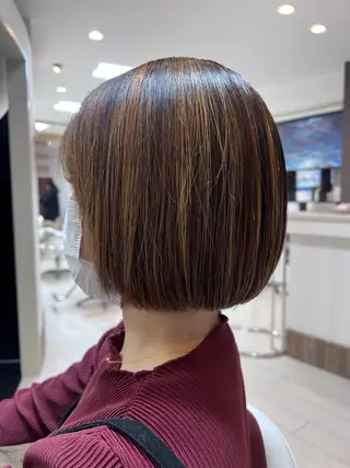 ミディアム アミーベル🧸🧡 廿日市本店のヘアスタイル