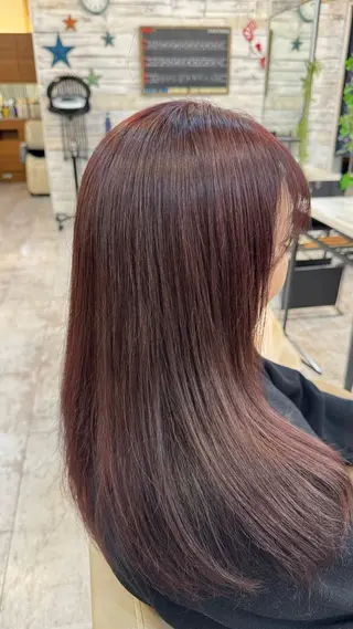 ロング カラー Plaatje　古淵店所属・𓂃plaatje koharu🫧🎀のヘアスタイル