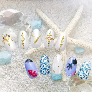 ネイル 六本木ネイル阡夜一夜 当日＆持ち込み歓迎のネイルデザイン