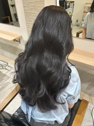 ロング NAHO 🩵 透明感カラー🫧のヘアスタイル