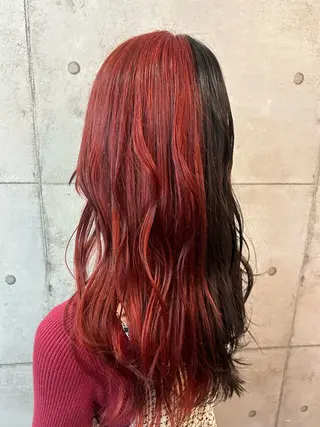 ロング カラー ☾ ちゃみのヘアスタイル