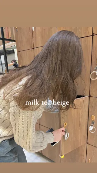 カラー 黒田瀬奈/ボブ まろやかベージュのその他イメージ