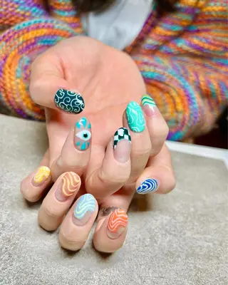 ネイル tiare所属・tiare ayaのネイルデザイン