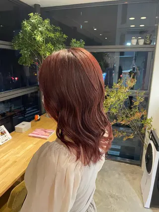 ミディアム 菅原 彩加のヘアスタイル