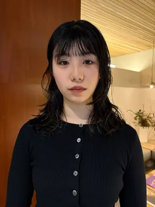 ミディアム パーマ ボブ/レイヤーカット ✂︎ AYUMIのヘアスタイル