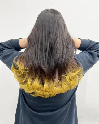 ロング カラー 【公式】amble luxe池袋東口🩷のヘアスタイル