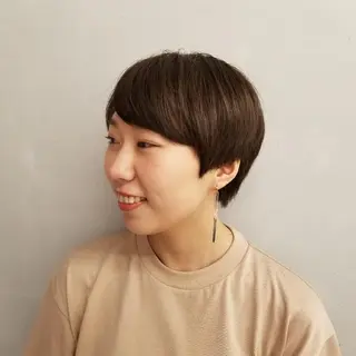 ショート カラー 英語ok sohee ソヒ 305号室のヘアスタイル