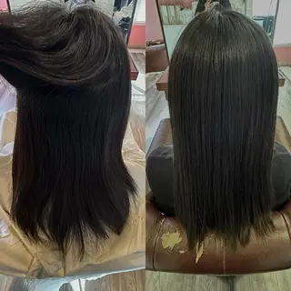 ロング パーマ 大立 七夏のヘアスタイル