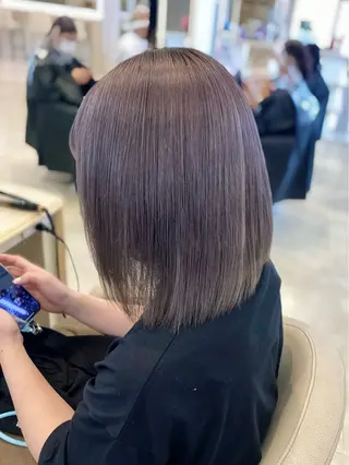 ミディアム カラー 銀座/ハイライト特化 🌿ブリーチ/片山のヘアスタイル