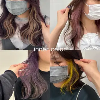 ミディアム カラー 🫧🎀SARA/ ブリーチ/金山💓のヘアスタイル