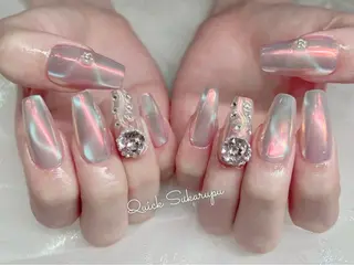 ロング Quick Sukarupu 高田馬場店所属・Quick Sukarupuのネイルデザイン