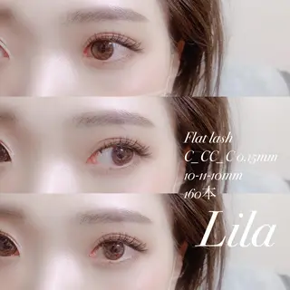 マツエク・マツパ Lila 寝屋川店のマツエク・マツパデザイン