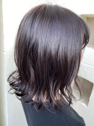 ショート カラー ami🍑艶カラー/ 髪質改善/透明感のヘアスタイル