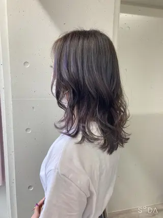 セミロング カラー ミルミー美容室所属・🦄💒💓齎藤 七海子🦄💒💓の眉毛・アイブロウイメージ