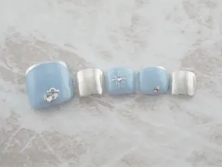 ネイル ネイルPetit Ribbonのネイルデザイン