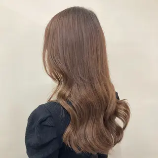 ミディアム カラー パーマ ヘアアレンジ ウルフレイヤー エクステ/kokiのヘアスタイル