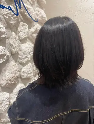 ミディアム SALOWIN川崎WEST所属・💐【柔らか質感】 縮毛矯正MIKU💐のヘアスタイル