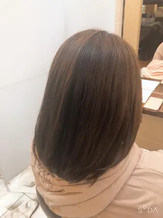 ミディアム 垢抜け透明感カラー 🌻篠崎梓🌻のヘアスタイル