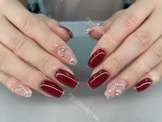 ネイル 神田 ココナッツのネイルデザイン